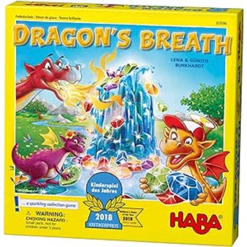 Amazon.com: HABA Dragon's Breath - 2018 Kinderspiel des Jahres (Children's Game of The Year) Winner - an Exciting Collecting Game for 2-4 Players Ages 5+ : Toys & Games