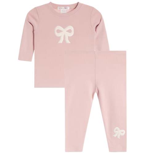 2pc Chenille Bow Set