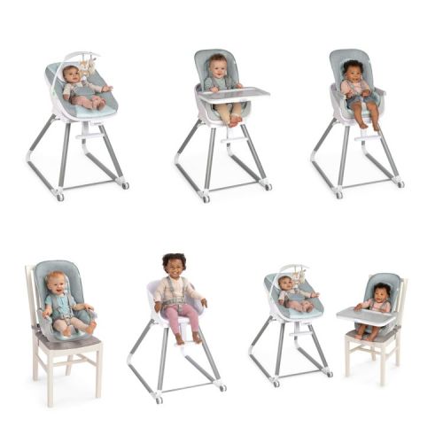 Ingenuity Beanstalk Baby to Big Kid 6-in-1 High Chair - Newborn to 5 Years - Ray