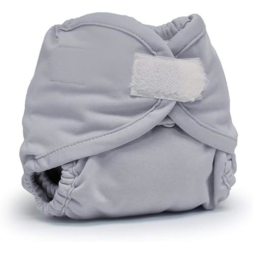 Kanga Care Rumparooz Newborn Reusable Cloth Diaper Cover Aplix Platinum 4-15lbs