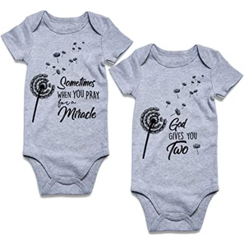 BFUSTYLE Baby Boys Girls Romper Infant Funny Bodysuit Outfit 0-18 Months