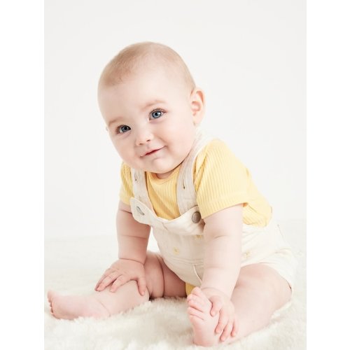 Embroidered Jean Skirtall Dress for Baby | Old Navy