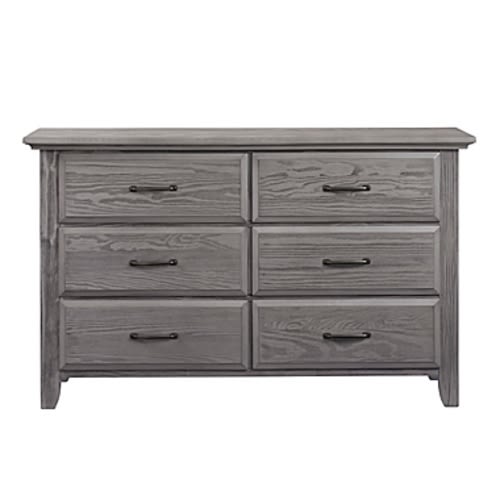 Soho Baby Chandler 6-Drawer Dresser in Graphite Grey