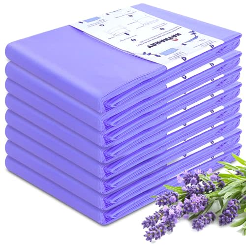 Refills Compatible with Dekor Classic, 30% Extra Length Diaper Pail Refills 8 Pack Diaper Pail Liners Lavender Scent
