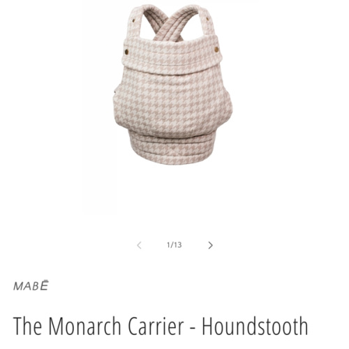 The Monarch Carrier - Houndstooth – Mabē