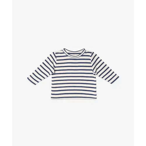Baby T-Shirt Navy Stripes | Oso & Me