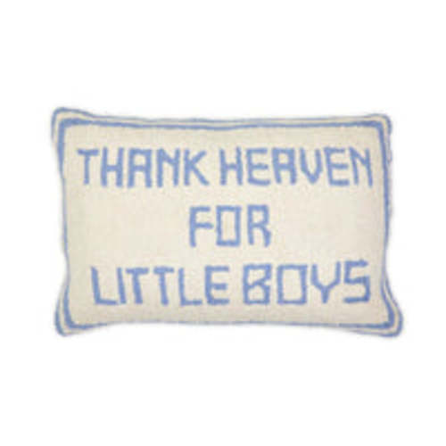 Thank Heaven for Little Boys Pillow – Olly-Olly