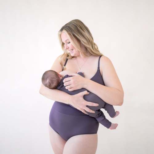 Women's Nursing Bra in Blonde | Kyte Baby