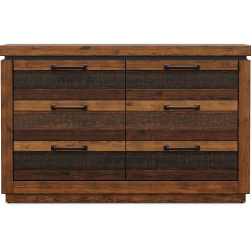 Westover Hills Jr. Brown Dark Wood Dresser
