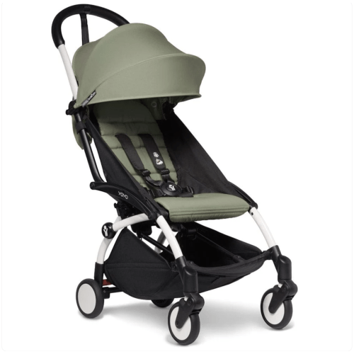 Babyzen YOYO2 Ultra Compact 6 Stroller - White / Olive