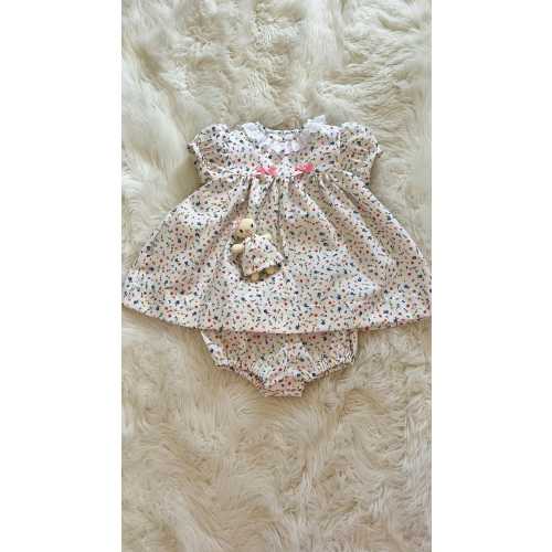 Tiny Flowers Baby Outfit for size 12-18 months