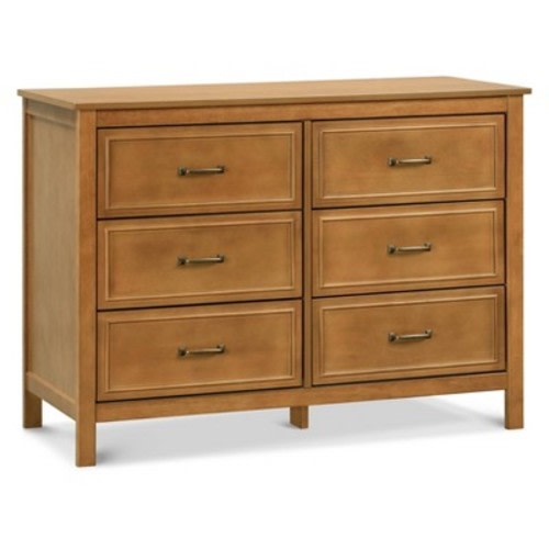 DaVinci Charlie 6-Drawer Double Dresser, Color: Chestnut