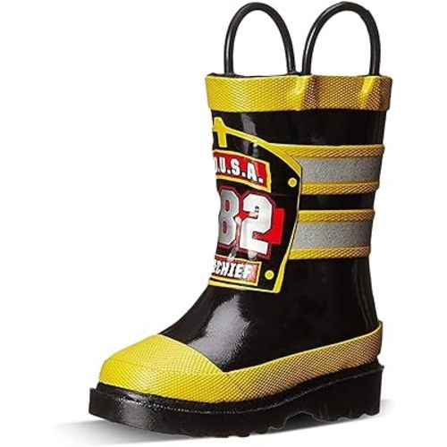 Western Chief Rain Boots with Pull on Handles for Toddlers and Kids - Premium Waterproof Boots for Boys and Girls