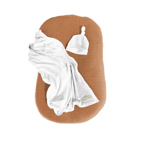 Waffle Knit Snuggle Me Organic Cover - Camel