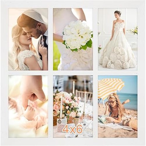 6 photo collage frame