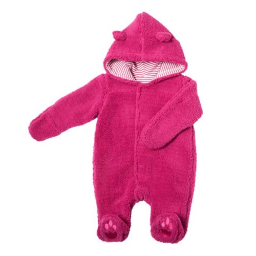 magnetic bears raspberry fleece pram – Magnetic Me