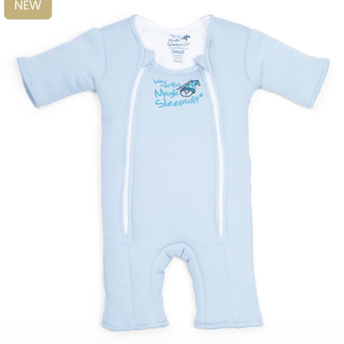 Blue Baby Merlin’s Magic Sleepsuit – 100% Cotton for Better Baby Sleep