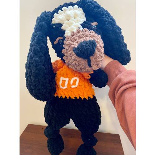 Crochet Smoky Stuffed Animal: Tennessee Vols Baby Lovey
