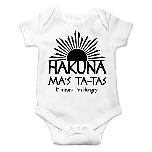 CBTwear Hakuna Ma's Ta Baby Bodysuit Adorable Infant Unisex Romper Clothing Boy Girl Newborn Outfit