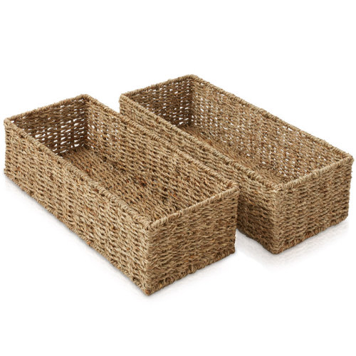 Casafield Seagrass Storage Bin & Reviews | Wayfair