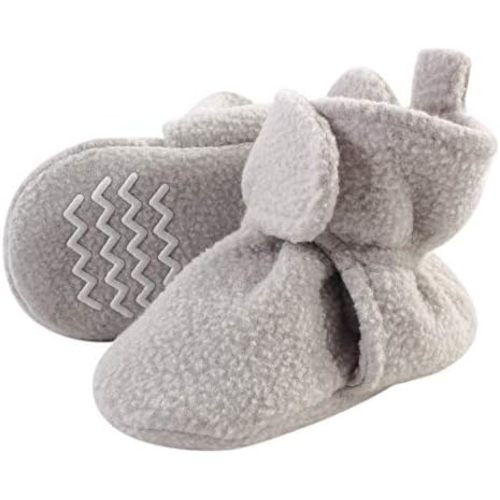 Hudson Baby Unisex-Child Cozy Fleece Booties Winter Accessory Set