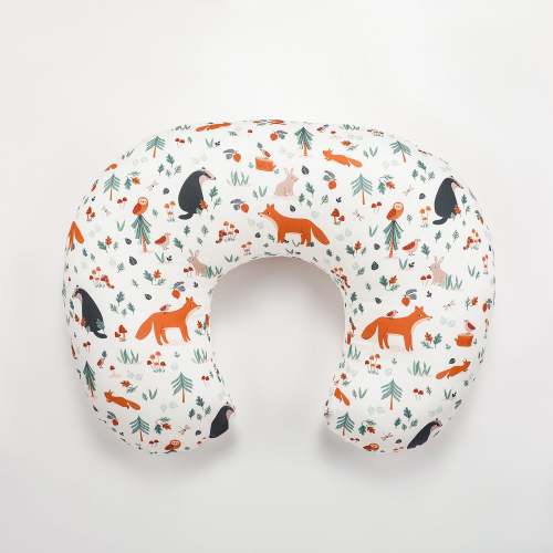 Into the Woods Supportive Nursing Pillow in 100% Cotton