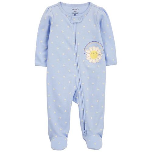 Baby 2-Way Zip Polka Dot Cotton Sleep & Play Pajamas - Carter's | Carter's