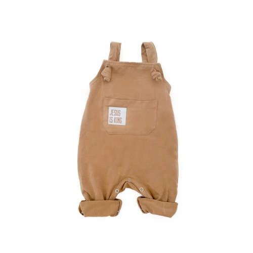 Jesus Is King Knotted Overalls – AmorClothingCo.