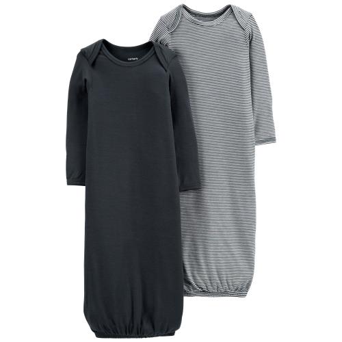 Baby 2-Pack PurelySoft Gown Set - NB - Style,Blue