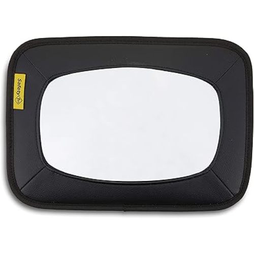 Backseat Mirror for Rear Facing Baby Carseat, No Base, Full View for Parents, Easy to Install, Universal Car Mirror