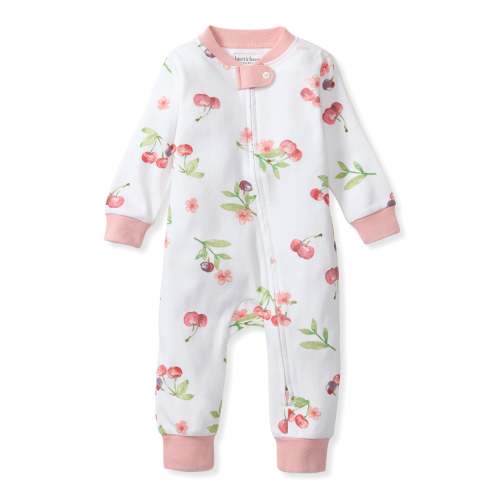 Cherries & Blossoms Organic Cotton Sleep & Play – Burt's Bees Baby