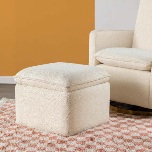 Babyletto Cali Storage Ottoman in Boucle