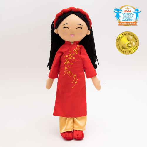 Joeydolls Vietnamese 'Hoa' Cultural Doll