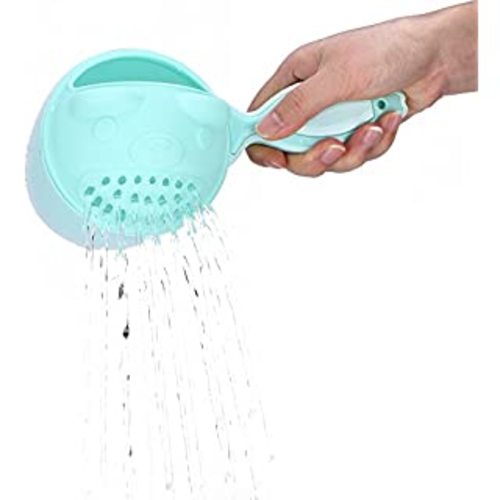 Amazon.com : Control The Flow Rinser by Frida Baby Bath Time Rinse Cup with Easy Grip Handle and Removable Rain Shower : Baby