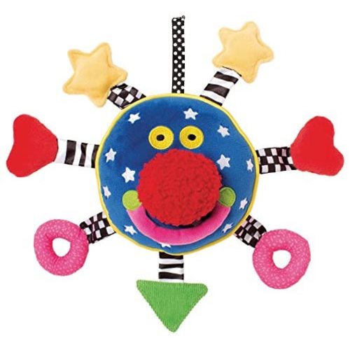 Manhattan Toy Baby Whoozit 6" Stroller and Travel Activity Toy