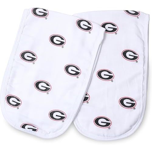 University of Georgia Burp Cloths 2pack
