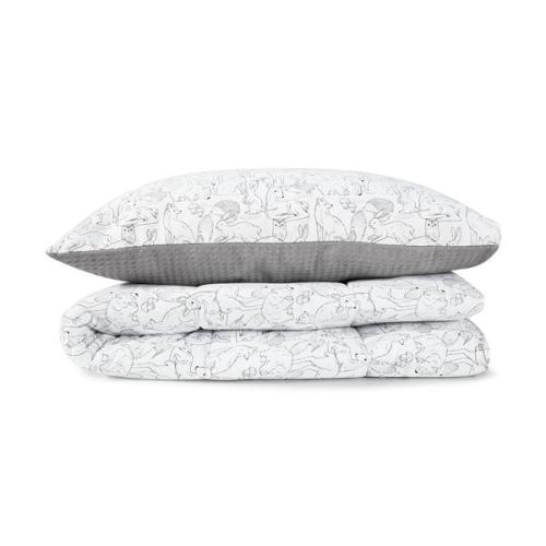 Organic Cotton Cover Cot Comforter Set  - Anko