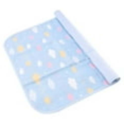 Infant Bed Pad Baby Waterproof Diaper Changing Mat Washable Crib Mattress for Baby Toddler (Blue Clouds Pattern)