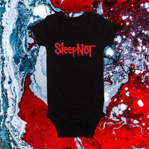 SleepNot Heavy Metal Rock and Roll Baby Bodysuit Baby Shower Gift