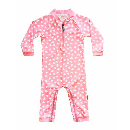 weVSwe Toddle Girls Swimsuits 0-3Years - UPF 50+ Sun Protection Baby Rash Guard Swimswear