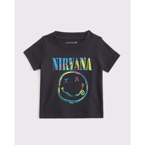 baby nirvana graphic tee