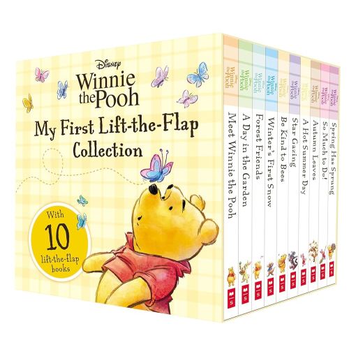 Winnie the Pooh: My First Lift-the-Flap 10-Book Collection (Disney)