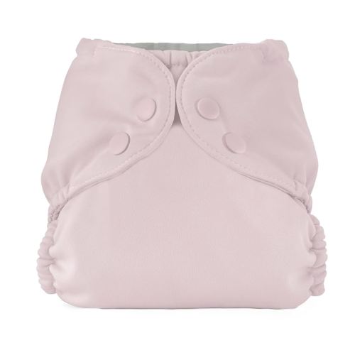 Esembly Cloth Diaper Cover - Reusable Swim Diaper, Waterproof, Breathable - Adjustable Outer Layer Over Absorbent Inner for Blowout Protection - Amethyst, Size 2 (18-35lbs)