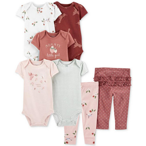 Baby Girls Bodysuits & Pants Separates