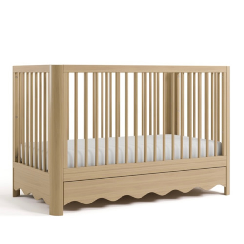 Storkcraft Casablanca Deluxe 5-in-1 Convertible Crib with Storage Drawer