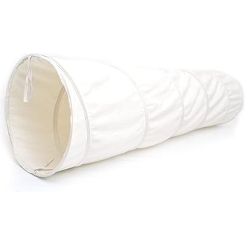 River & Aria Co Baby Play 6ft Tunnel Indoor & Outdoor, Ivory