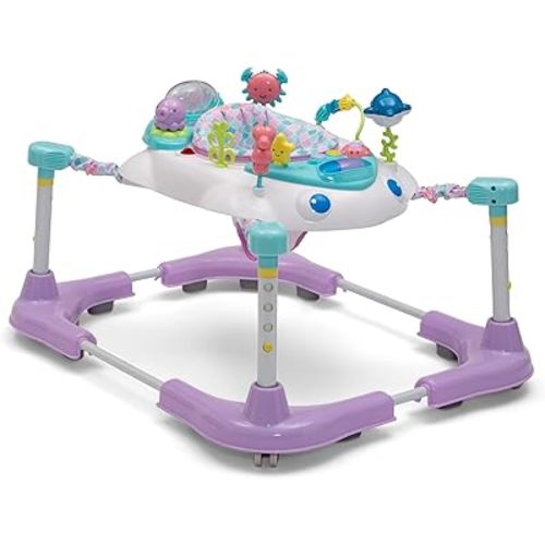 Delta Children Learn2Walk Balancer Baby Walker, Purple Ocean Adventure