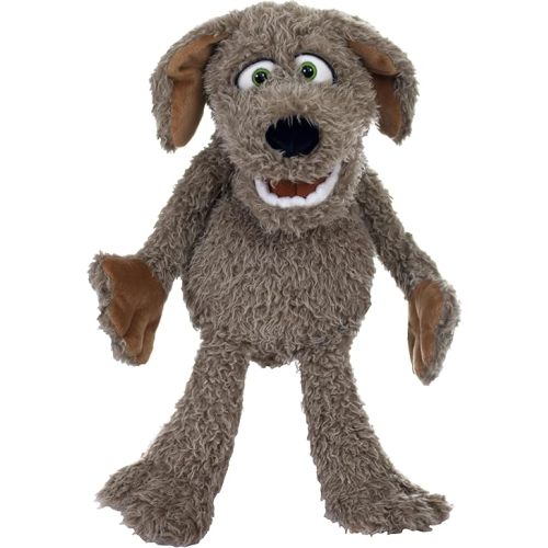 Living Puppets - Lexi The 19-Inch Dog, Plush Hand Puppet for Boys and Girls, Puppy
