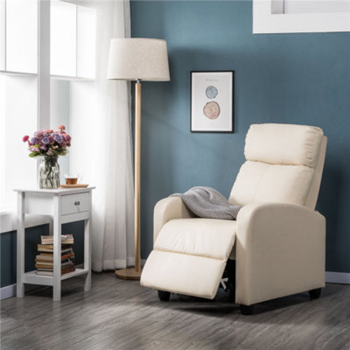 Red Barrel Studio® Mcghee 27" Wide Faux Leather Recliners | Wayfair