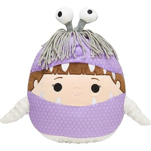 Squishmallows Pixar 14-Inch Boo Plush - Add Boo to your Squad, Ultrasoft Stuffed Animal Large Plush Toy, Official Kellytoy Plush